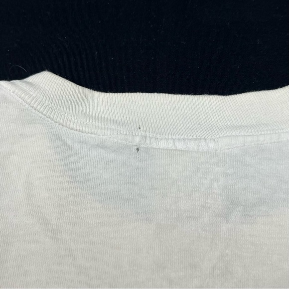 Vtg Looney Tunes Tweety Bird T-Shirt XL 90s Double Sided Hip Hop Rap White B9 - Picture 8 of 10